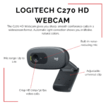 Logitech C270 HD Webcam
