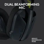 Logitech G435 Light Speed and Lightweight Gaming Bluetooth Wireless Over Ear Headphones with Mic