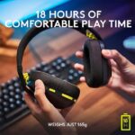 Logitech G435 Light Speed and Lightweight Gaming Bluetooth Wireless Over Ear Headphones with Mic